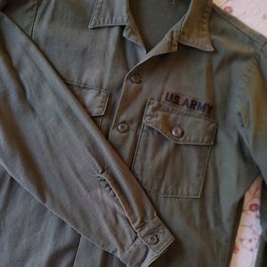 Way cool!! Retro army jacket, size L/XL